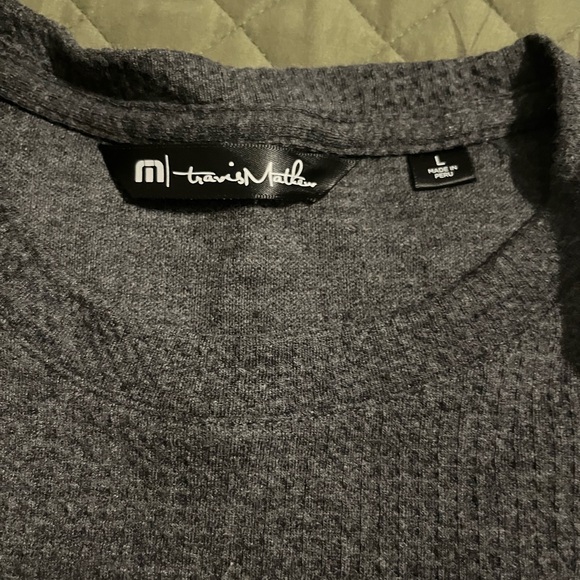 Travis Mathew Gray Long Sleeve - Picture 2 of 2